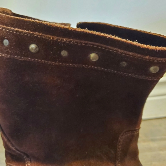 Diesel Boots, Size 37, Dark Brown Suede - Picture 5 of 5